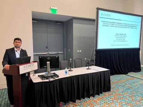 Dr. Kamran Mahfooz @ CHEST 2022