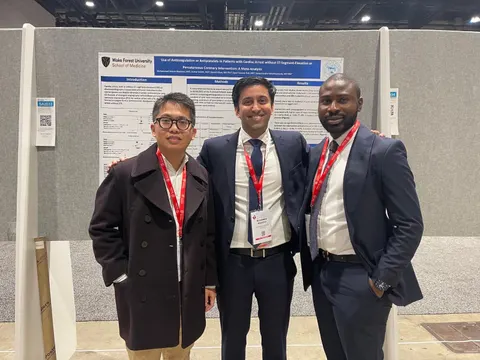 Dr. Rivera (PGY1), Maqsood (PGY3), Markson (PGY2) @ AHA 2022