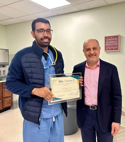 Academic Excellence PGY 3 Dr El Hacen Vall