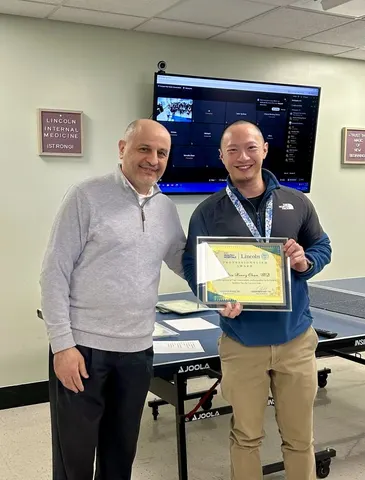 Dr. Henry Chan 
 Professionalism Awardee